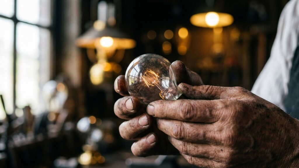 O que Thomas Edison quis dizer com a frase: “A genialidade é 1% inspiração e 99% transpiração”?