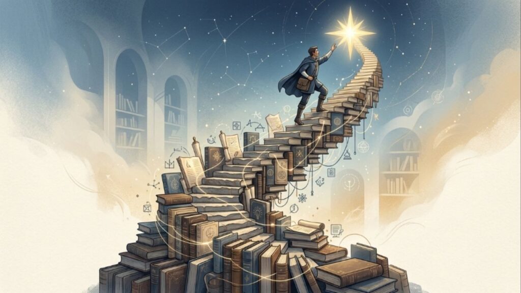 Isaac Newton, ao comentar a própria genialidade e sua dívida com o passado, disse: "Se enxerguei mais longe, foi por estar sobre os ombros de gigantes"