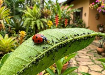 Se você encontrar joaninhas pousadas nas folhas do seu jardim, nós lhe explicamos o que isso significa e por que é uma ótima notícia para as suas plantas