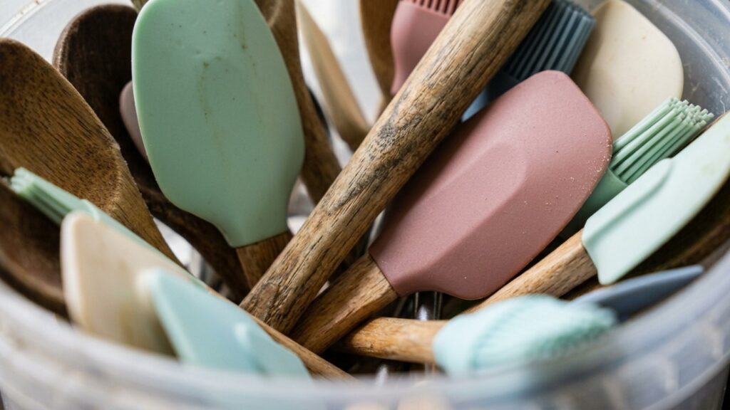Nao Jogue Os Potes De Cafe Vazios Fora Ideias Para Reutilizar Esses Recipientes Para Organizar Colheres E Utensilios Na Cozinha De Casa