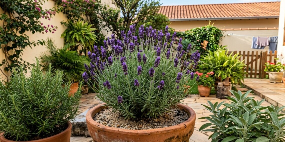 Seis flores companheiras que fortalecem o crescimento da lavanda e ainda garantem um canteiro livre de umidade excessiva