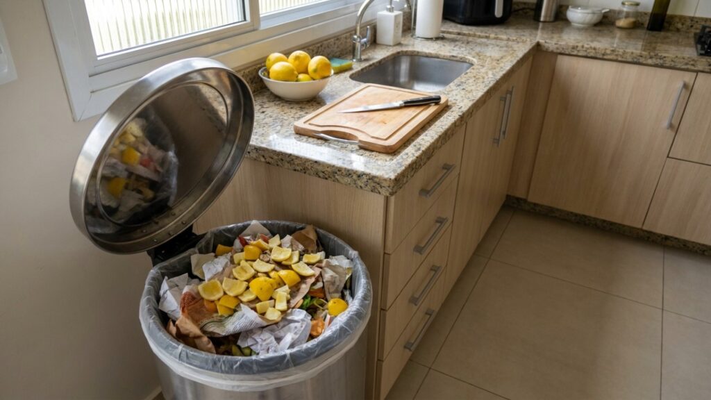 Colocar cascas de limão na lixeira da cozinha antes de dormir: para que serve e por que recomendam