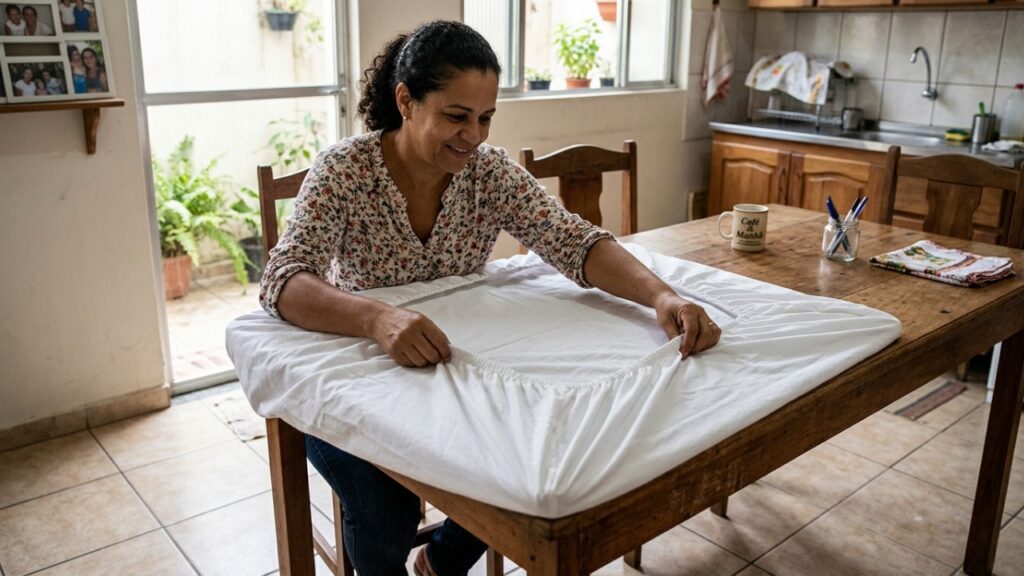 Como dobrar lençol de elástico para caber na gaveta: o truque fácil de encaixar as costuras que está na moda nas redes sociais