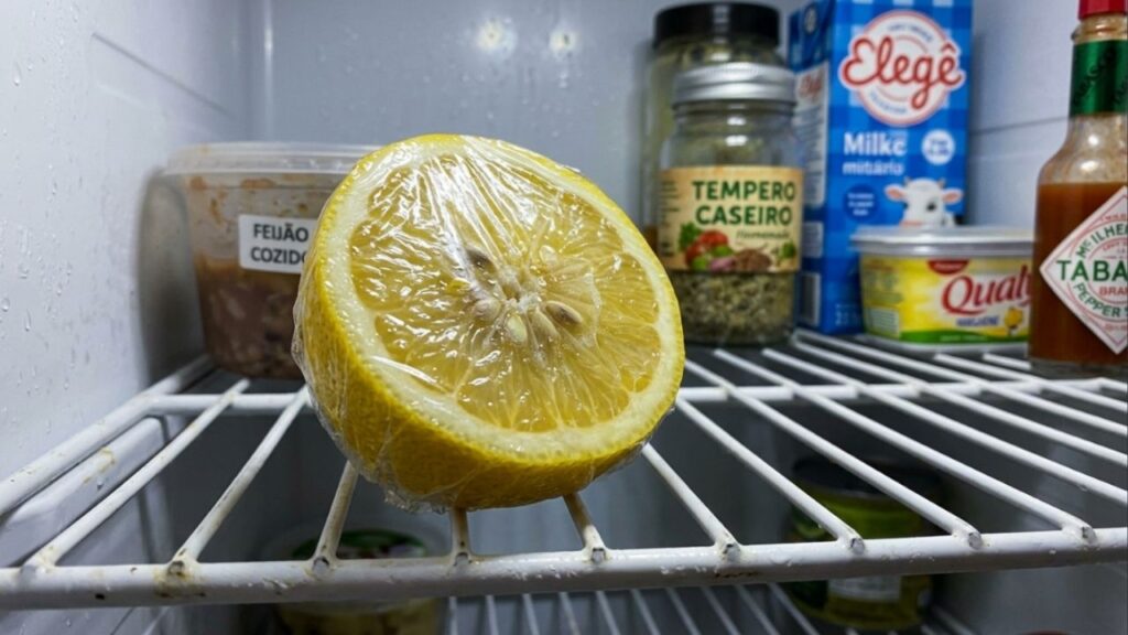 Pare de guardar a metade do limão solta na porta da geladeira: essa é a maneira correta de armazenar para evitar que a fruta resseque e perca o suco