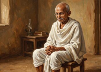 Frase do dia de Mahatma Gandhi: “A força não vem da capacidade física. Vem de uma vontade indomável.”