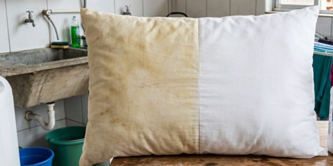 Como remover manchas amareladas de suor dos travesseiros velhos: o truque fácil de aplicar água oxigenada e secar ao sol que está na moda nas redes sociais