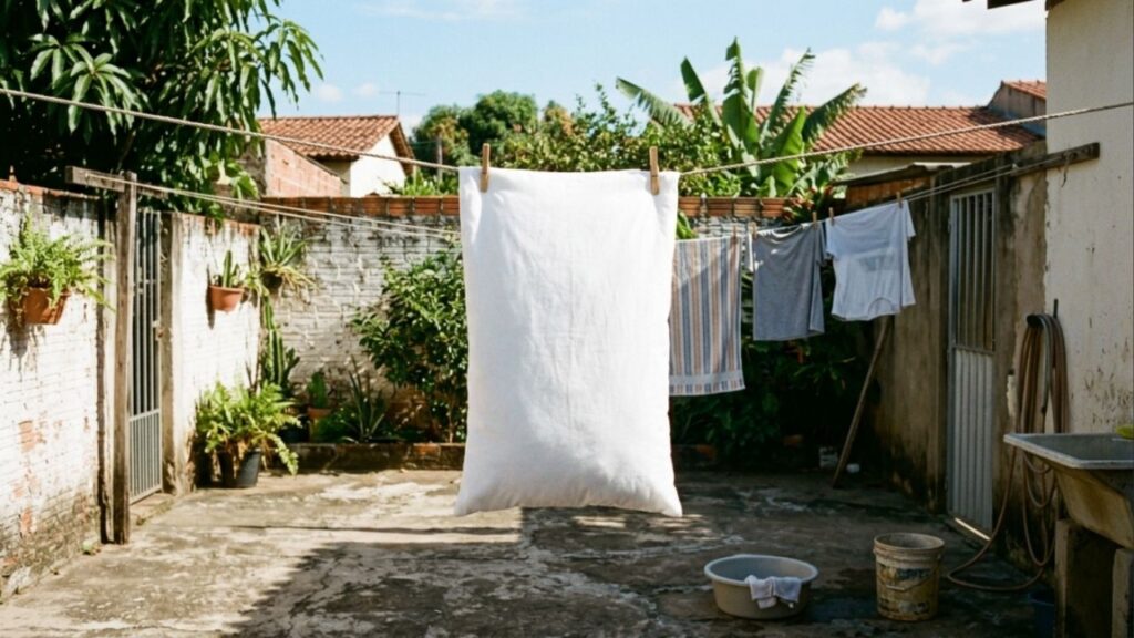 Como remover manchas amareladas de suor dos travesseiros velhos: o truque fácil de aplicar água oxigenada e secar ao sol que está na moda nas redes sociais