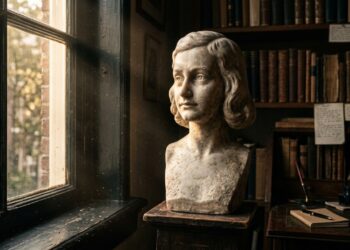 Frase do dia de Anne Frank: “Pense em toda a beleza que ainda resta ao seu redor e seja feliz.”