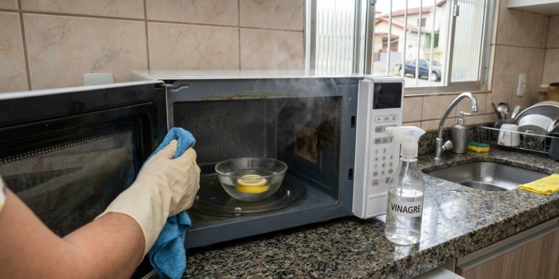 Colocar uma tigela de vinagre quente no micro-ondas por cinco minutos: para que serve e por que recomendam