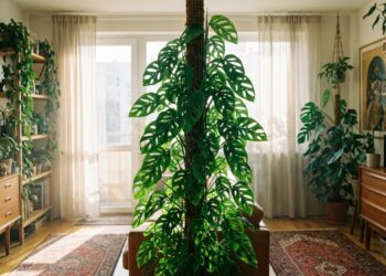 A planta com folhas furadas que virou moda na internet porque além do visual escultural, se propaga fácil cortando um único galho