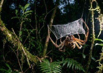 Cientistas descobriram que esta espécie de aranha australiana consegue emitir uma teia misteriosa com características estruturais que superam os materiais mais resistentes criados pela engenharia humana