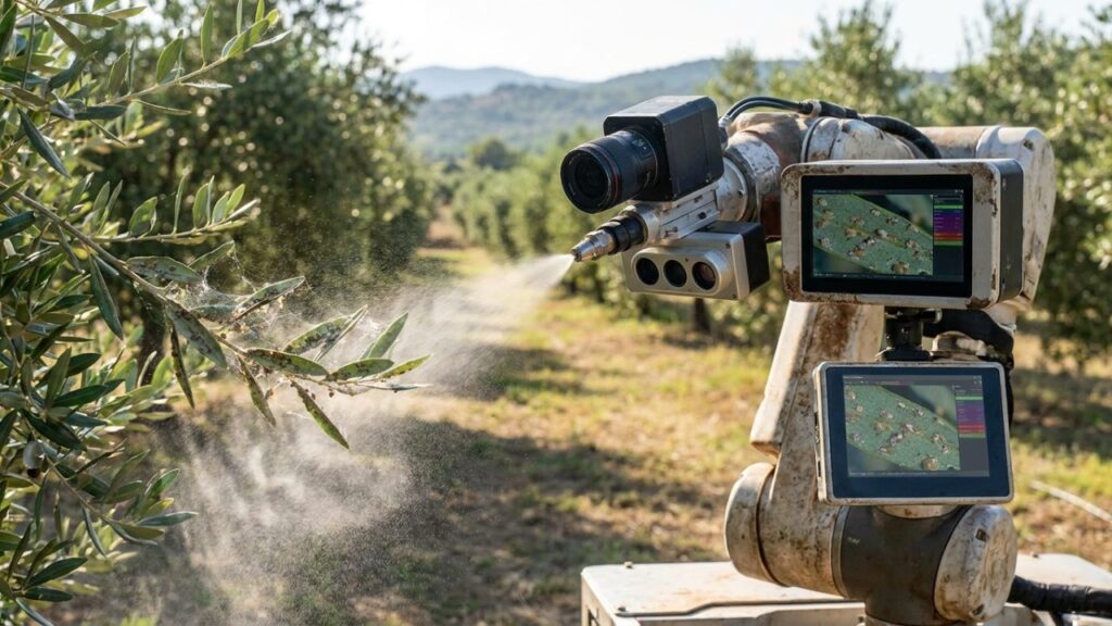 O novo robô com inteligência artificial que virou tendência na agricultura porque além de escanear plantações folha por folha, só dispara pesticida em dez segundos se detectar uma praga