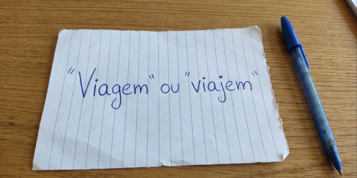 "Viagem" ou "viajem": qual a forma correta no português brasileiro?