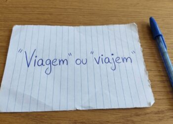 "Viagem" ou "viajem": qual a forma correta no português brasileiro?