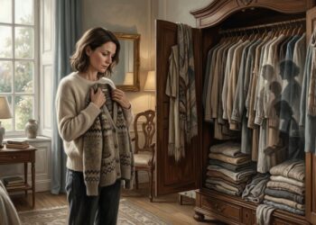 Muita gente não percebe que quem guarda roupas velhas que não servem mais está vivendo um trauma crônico: o medo profundo da escassez e a dificuldade extrema de encerrar ciclos do passado
