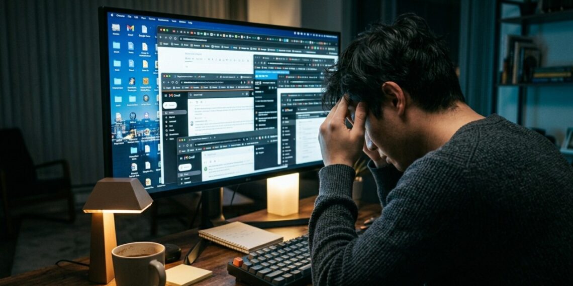 Muita gente não percebe que quem acumula abas abertas no navegador do computador por semanas está vivendo um trauma crônico: o medo profundo de perder informações importantes e a paralisia diante do excesso de escolhas
