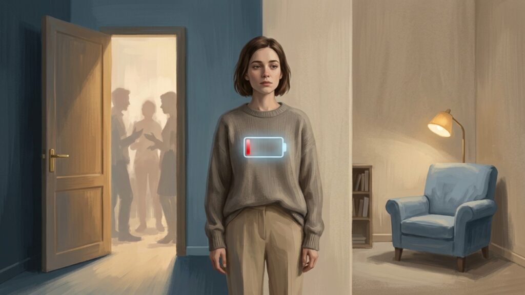 Os psicólogos concordam: "As pessoas que cancelam planos sociais em cima da hora com frequência fazem isso como uma forma de alívio instantâneo da sobrecarga mental, e não por descaso.”