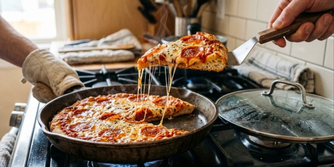Como esquentar a pizza amanhecida para recuperar a crocância original: o truque fácil que está na moda nas redes sociais