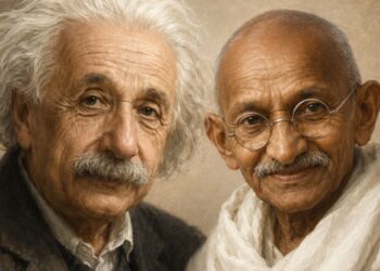 Albert Einstein, ao comentar a grandeza e o legado pacífico de Mahatma Gandhi, disse: "As gerações vindouras terão dificuldade em acreditar que um homem como este caminhou em carne e osso sobre a Terra."