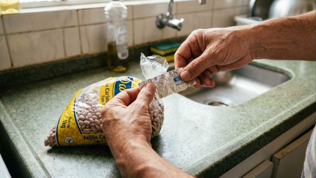 Não jogue tubos de pomada de alumínio vazios fora! Ideias para reutilizar esses metais como lacres firmes para fechar sacos de arroz e feijão na despensa