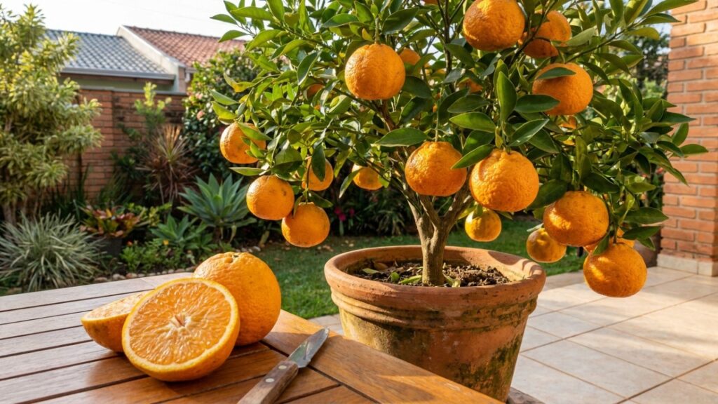6 árvores de frutas cítricas que produzem rápido em vasos grandes e ainda garantem limão fresco a poucos passos da cozinha