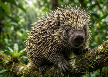 O enigmático ouriço-caixeiro da Amazônia ganhou notoriedade na engenharia biomédica, pois além de inspirar novas suturas, contribui para a produção de adesivos teciduais de alta precisão