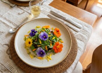 7 flores comestíveis que crescem rápido e ainda trazem um toque de alta gastronomia para finalizar saladas e pratos bonitos
