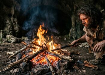 A descoberta arqueológica que expôs a evidência mais remota do uso do fogo deixou um legado que obriga a ciência a recontar a história da evolução humana