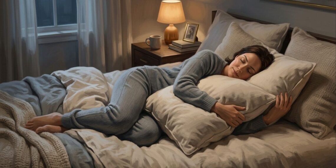 A psicologia afirma que pessoas que só conseguem dormir abraçadas a um travesseiro extra todas as noites demonstram uma busca inconsciente por ancoragem física e segurança afetiva