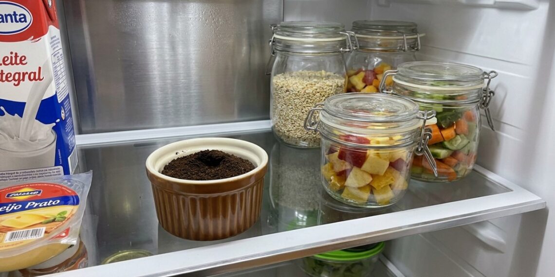 Colocar borra de café dentro da geladeira à noite: para que serve e por que você deve fazer