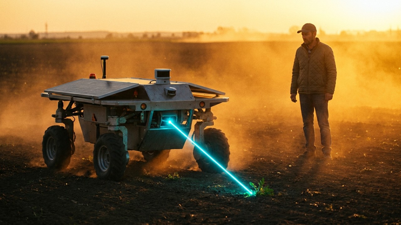 Esta nova técnica alemã que elimina pragas agrícolas usando lasers de alta precisão para reduzir o uso de defensivos químicos e aumentar a segurança do…