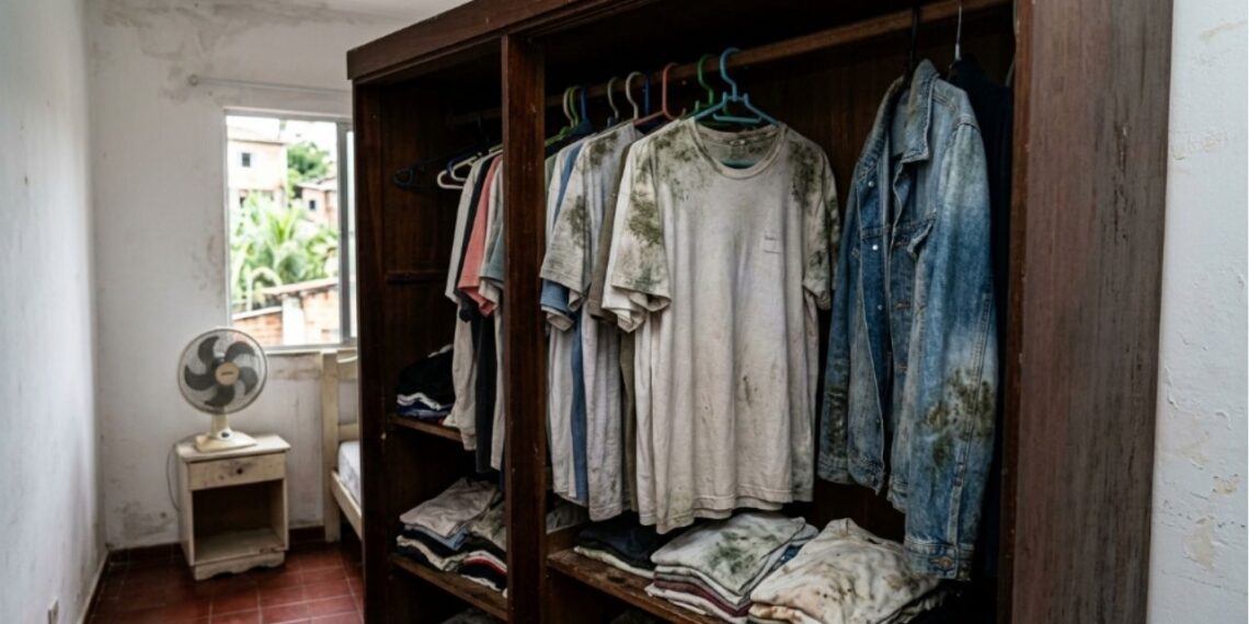Como acabar com o cheiro de mofo do guarda-roupa no inverno com um item que já está na sua despensa