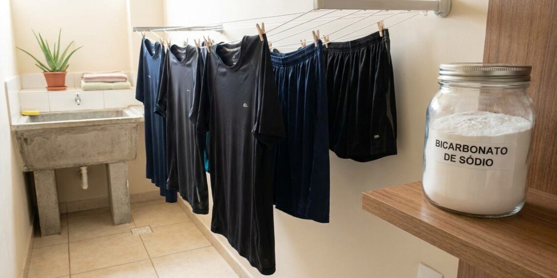 Como tirar o cheiro ruim de suor das roupas de academia: o truque fácil de colocar bicarbonato de sódio na lavagem da máquina