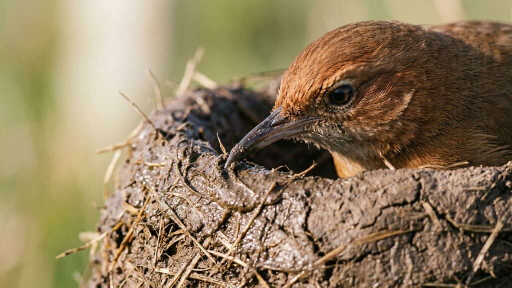 A Ave Joao De Barro Do Brasil Que Ganhou Notoriedade Na Ciencia Por Alem De Moldar Barro Ser Capaz De Construir Casas Naturais Que Protegem Contra Calor E Predadores