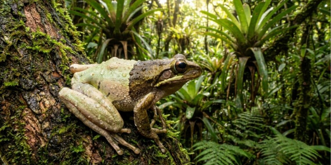 O sapo da Mata Atlântica que muda de cor conforme a temperatura e quase ninguém consegue ver