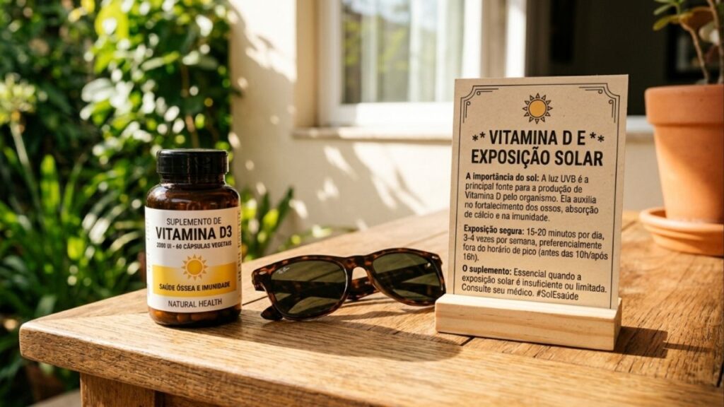 Tomar sol naturalmente em vez de depender apenas de suplementos de Vitamina D ajuda muito, mas só funciona se a exposição durar cerca de 15 a 20 minutos diários, com braços e pernas descobertos e sem o uso de protetor solar durante esse curto período