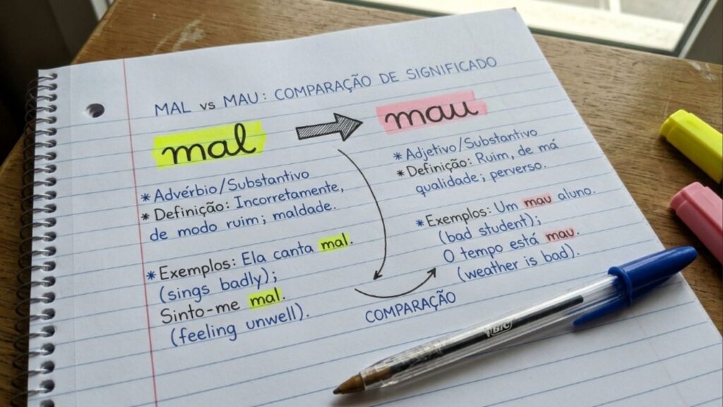 "Mal" ou "mau": qual a forma correta no português brasileiro?