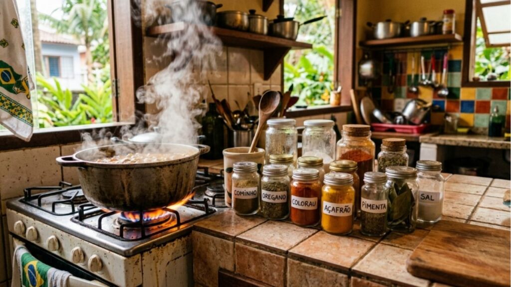 Pare de guardar temperos em potes de vidro perto do fogão: o calor faz eles perderem o sabor mais rápido