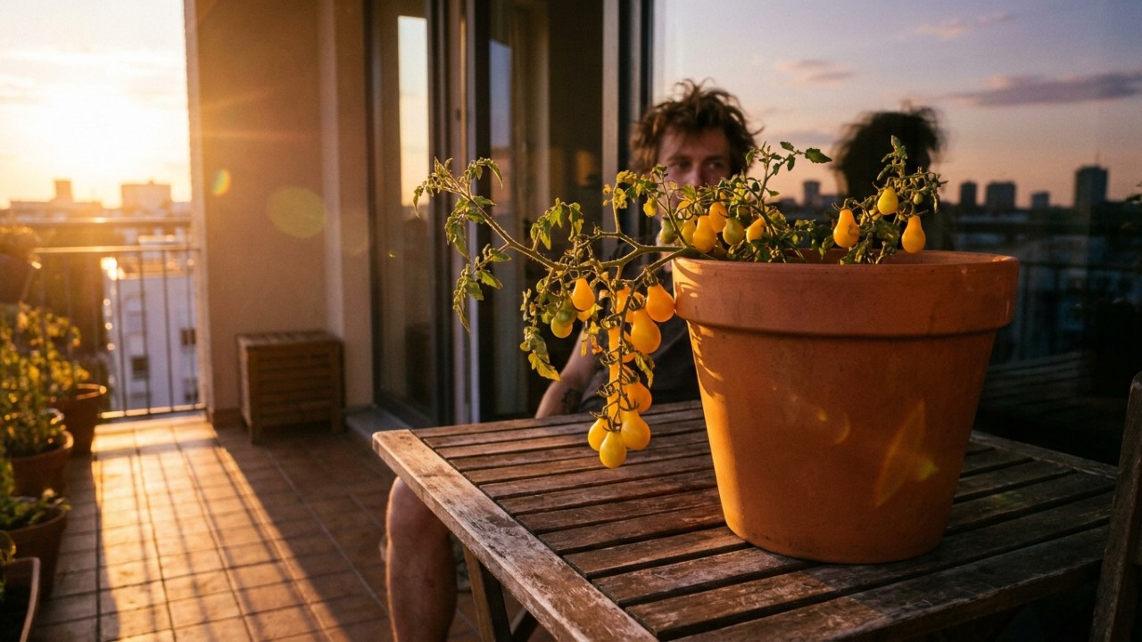 6 tipos de tomate-amarelo que frutificam em pencas e ainda exigem pouco espaço de terra na sacada do apartamento