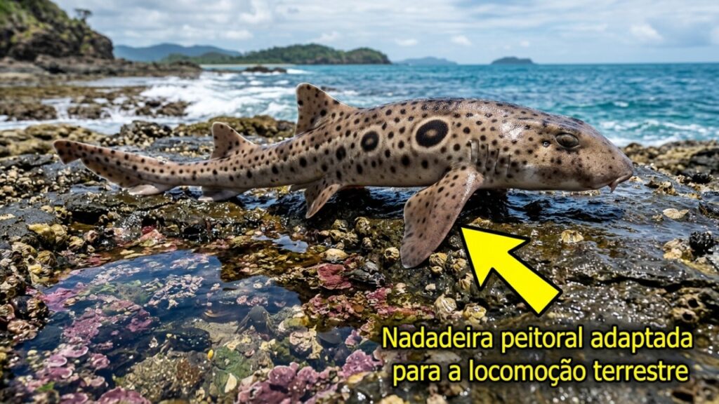 A bizarra espécie de tubarão encontrada na Oceania que consegue caminhar parcialmente fora da água e revela um truque evolutivo que intriga a ciência