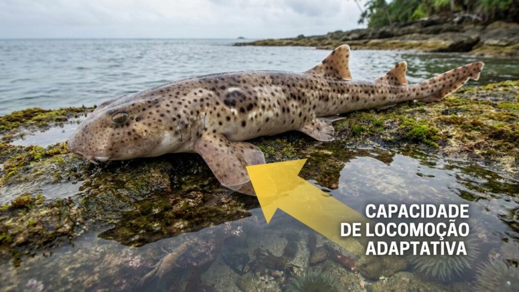 A bizarra espécie de tubarão encontrada na Oceania que consegue caminhar parcialmente fora da água e revela um truque evolutivo que intriga a ciência