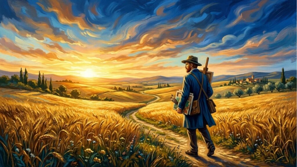 Frase do dia de Vincent van Gogh: "O que seria da vida se não tivéssemos coragem de tentar alguma coisa nova?"