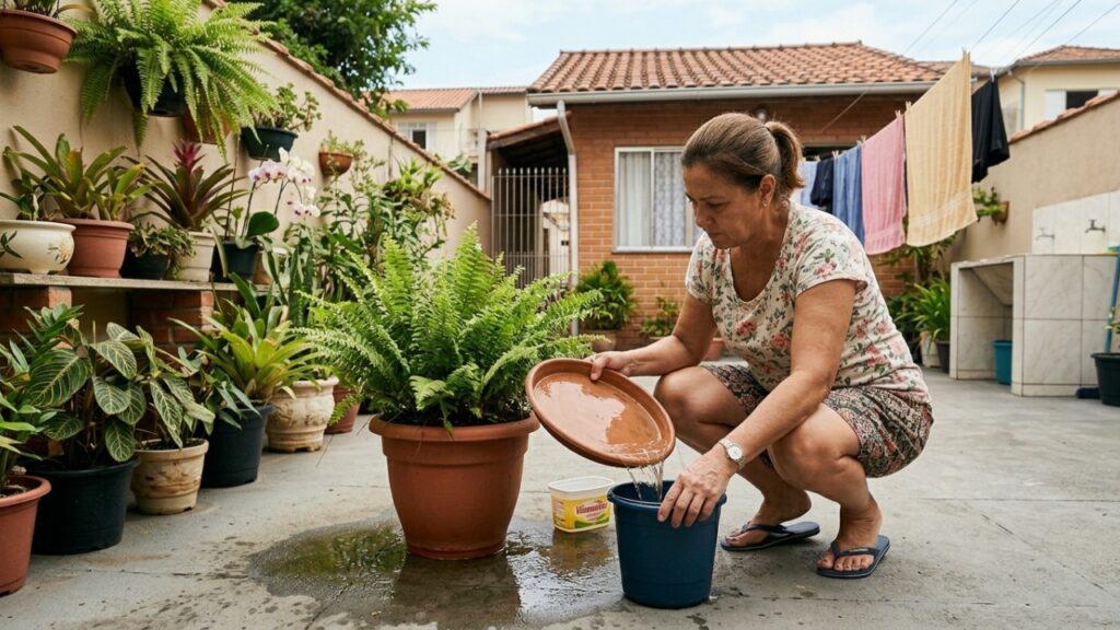 Basta uma gota de essência no tapete da entrada para se livrar de mosquitos da dengue dentro de casa de vez