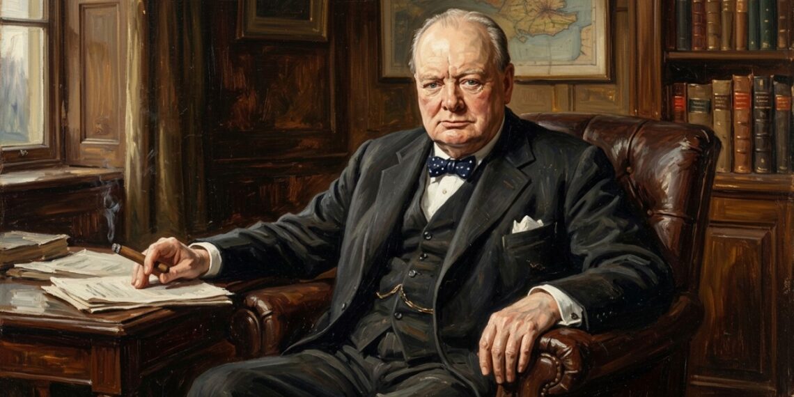 Frase do dia de Winston Churchill: “Um pessimista vê a dificuldade em cada oportunidade; um otimista vê a oportunidade em cada dificuldade.”