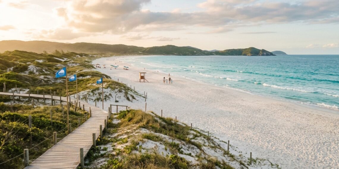 Essa cidade fundada em 1615 tem areia branca que não queima os pés, águas cristalinas como espelhos e agora ostenta três selos internacionais de qualidade ao mesmo tempo