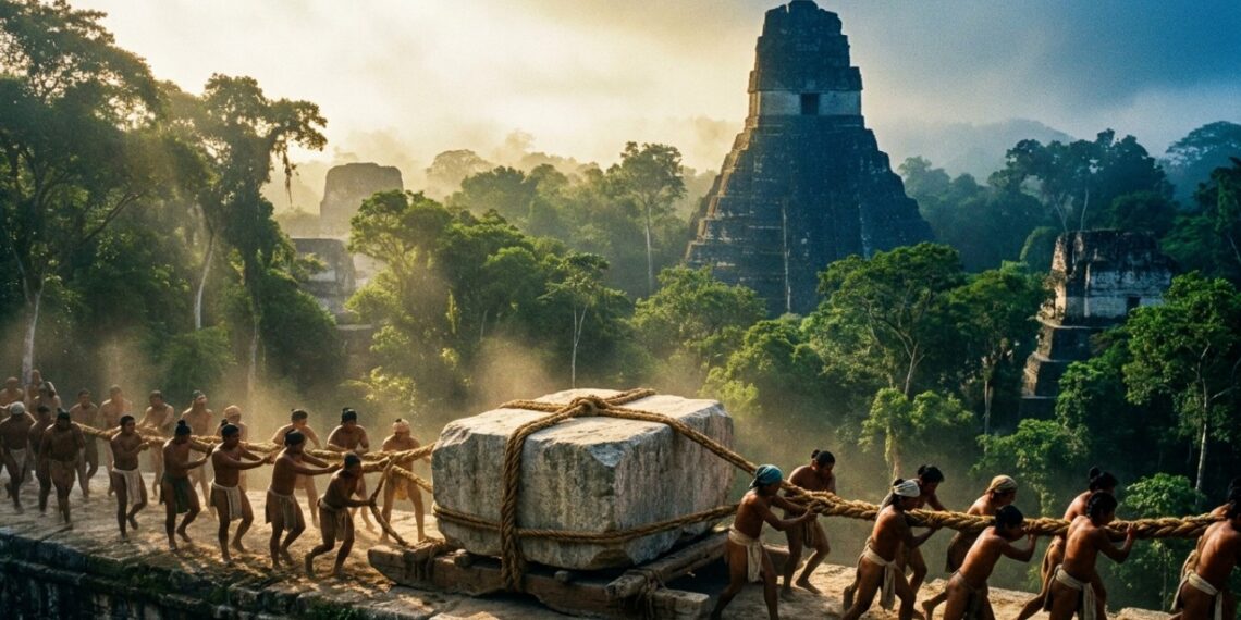 Como Maias Transportaram Blocos De Calcario De 20 Toneladas Por 40 Km Ate Tikal
