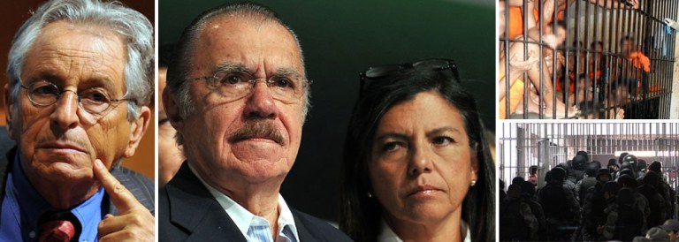 Em meio à crise no sistema prisional do Maranhão, governado por Roseana Sarney, filha do ex-presidente José Sarney, o ex-deputado Fernando Gabeira afirma que, após desembarcar em São Luís, a sua sensação foi "de que, ao menos na capital, há um desejo de romper com o longo domínio (dos Sarney)"; "Sarney tornou-se poderoso, os empreendimentos da família cresceram, mas tudo indica que agora essa relação dominadora pode ser derrubada", disse
 
 