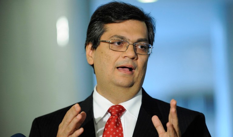 Presidente da Embratur, Flavio Dino, durante entrevista no Palácio do Planalto sobre a redução dos preços dos hotéis no RJ para o Rio+20