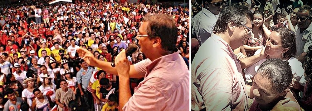 É o que aponta a pesquisa Exata/TV Guará/Fiema; a três finais de semana da eleição, o ex-presidente da Embratur lidera a disputa pelo governo do Maranhão com 56% do eleitorado; em segundo lugar está o postulante Edison Lobão Filho (PMDB), com 28%