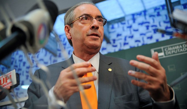 Eduardo Cunha, presidente da Câmara dos Deputados fala sobre a pauta de votação da Casa (Fabio Rodrigues Pozzebom/Agência Brasil)